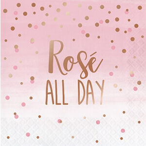 Rose All Day Napkins - pk16