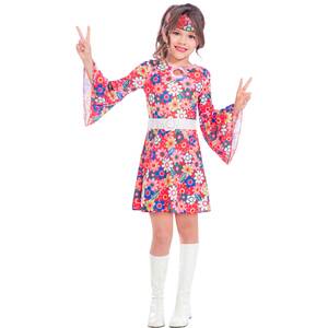 Miss 60's Costume - Child Sizes
