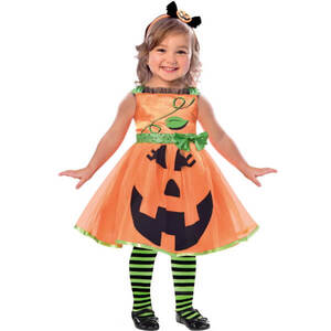 Cute Pumpkin Costume - Girls