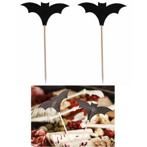 Deadly Soiree Bat Food Picks (pk12)