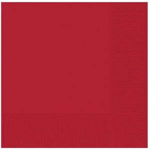 Small Red Napkins - pk20