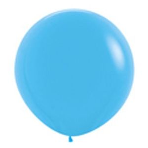 Blue 90cm Jumbo Balloons - pk2