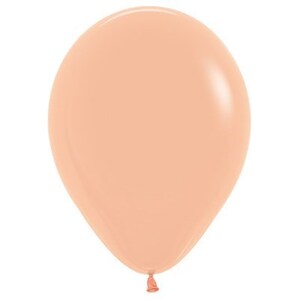 Small 12cm Fashion Peach Balloons - pk50