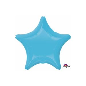Caribbean Blue Star 45cm Foil Balloon