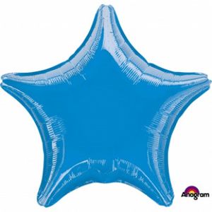 Blue Star Balloon (45cm)