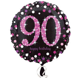 ! Sparkling Pink 90 Balloon (45cm)