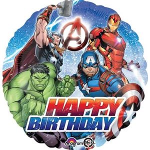 Avengers Birthday Foil Balloon (45cm)